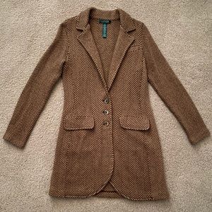 SWEATER KNIT BLAZER